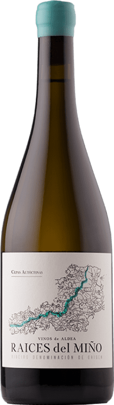 29,95 € Envoi gratuit | Vin blanc Raíces del Miño Cepas Autóctonas D.O. Ribeiro Galice Espagne Godello, Loureiro, Treixadura, Albariño Bouteille 75 cl