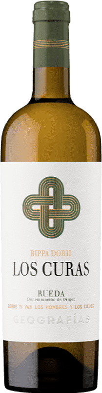 24,95 € Envio grátis | Vinho branco Rippa Dorii Los Curas D.O. Rueda Castela e Leão Espanha Verdejo Garrafa 75 cl