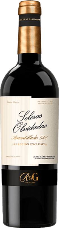 51,95 € Envoi gratuit | Vin Fortifié Rolland & Galarreta Olvidadas 541 Solera, Amontillado D.O. Jerez-Xérès-Sherry Andalousie Espagne Listán Bouteille Medium 50 cl
