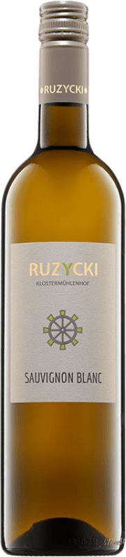 14,95 € Бесплатная доставка | Белое вино Ruzycki Klostermühlenhof Q.b.A. Rheinhessen Rheinhessen Германия Sauvignon White бутылка 75 cl