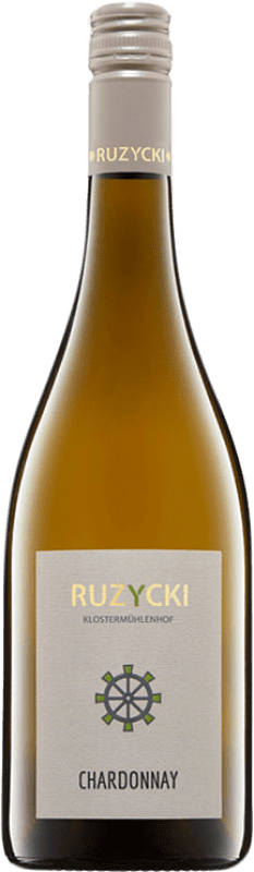 14,95 € 送料無料 | 白ワイン Ruzycki Klostermühlenhof Sörgenlocher Q.b.A. Rheinhessen Rheinhessen ドイツ Chardonnay ボトル 75 cl