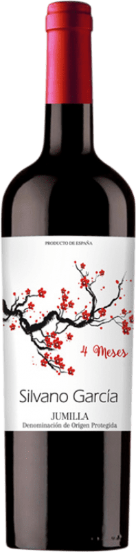 8,95 € Envio grátis | Vinho tinto Silvano García 4 Meses D.O. Jumilla Região de Múrcia Espanha Monastrell Garrafa 75 cl