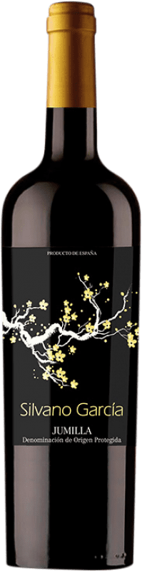 14,95 € Free Shipping | Red wine Silvano García Etiqueta Negra D.O. Jumilla Region of Murcia Spain Monastrell Bottle 75 cl