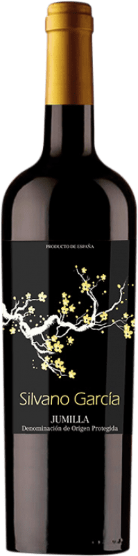 15,95 € Envio grátis | Vinho tinto Silvano García Etiqueta Negra D.O. Jumilla Região de Múrcia Espanha Monastrell Garrafa 75 cl