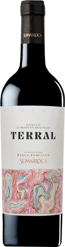 17,95 € Kostenloser Versand | Rotwein Sumarroca Terral D.O. Penedès Katalonien Spanien Merlot, Syrah, Cabernet Franc Flasche 75 cl