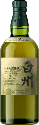 379,95 € Envio grátis | Whisky Single Malt Suntory Hakushu Edição Limitada, Centenario — Centenário Japão 12 Anos 70 cl