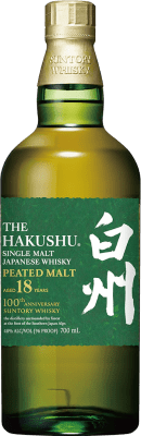 威士忌单一麦芽威士忌 Suntory Hakushu Peated Edición Centenario 18 岁 70 cl