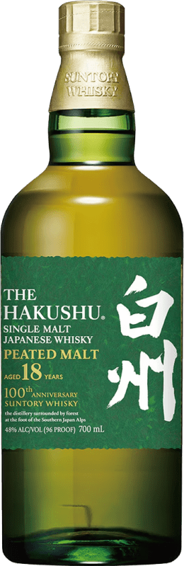 2 075,95 € Free Shipping | Single Malt Whisky Suntory Hakushu Limited Edition, Peated, Centenario — Centenary Japan 18 Years 70 cl
