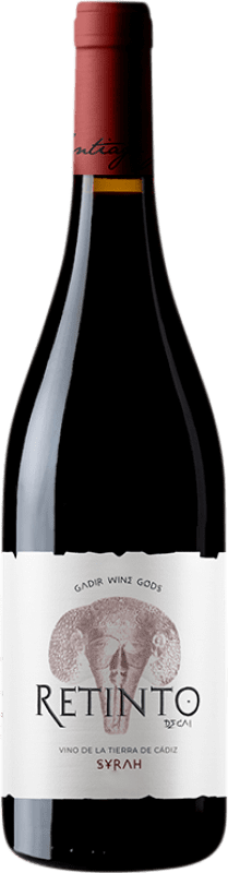 15,95 € Envoi gratuit | Vin Rouge The Wine Hunter Retinto I.G.P. Vino de la Tierra de Cádiz Andalousie Espagne 75 cl