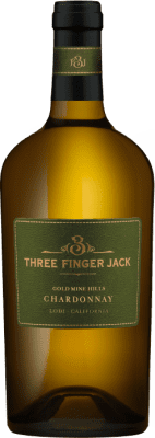 19,95 € 送料無料 | 白ワイン Three Fingers Gold Mine Hills I.G. Lodi アメリカ Chardonnay ボトル 75 cl