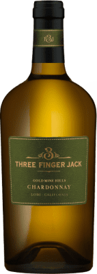 19,95 € Free Shipping | White wine Three Fingers Gold Mine Hills I.G. Lodi United States Chardonnay Bottle 75 cl