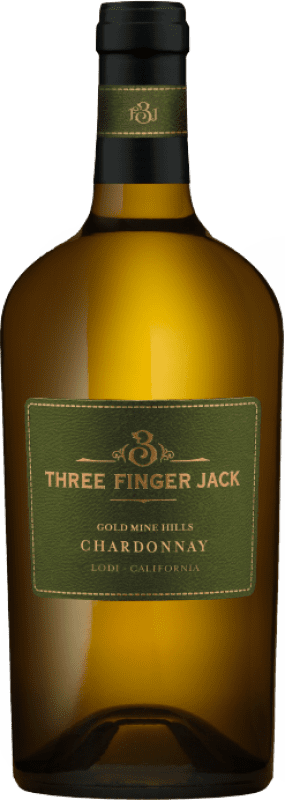 19,95 € Бесплатная доставка | Белое вино Three Fingers Gold Mine Hills I.G. Lodi Соединенные Штаты Chardonnay бутылка 75 cl