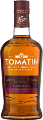 125,95 € Envío gratis | Whisky Single Malt Tomatin Barolo Cask Colección Italiana Escocia Reino Unido 12 Años Botella 70 cl