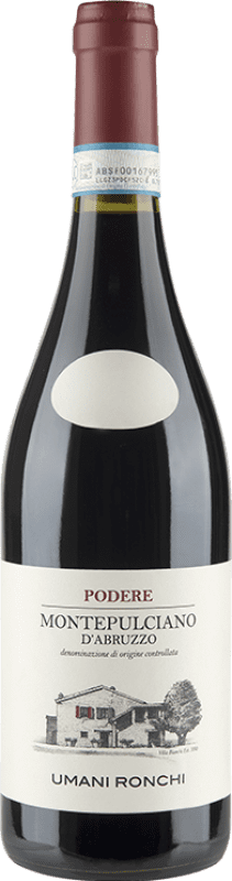 15,95 € Free Shipping | Red wine Umani Ronchi Podere D.O.C. Montepulciano d'Abruzzo Abruzzo Italy Montepulciano Bottle 75 cl