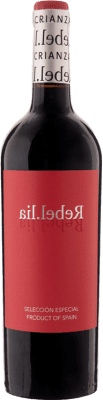 12,95 € Free Shipping | Red wine Vegalfaro Rebel·lia Selección Especial D.O. Utiel-Requena Valencian Community Spain Tempranillo, Grenache Tintorera, Bobal Bottle 75 cl