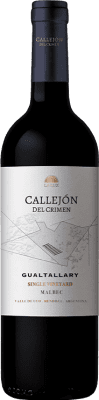 39,95 € 免费送货 | 红酒 Pagos de Valcerracín Callejón del Crimen Single Vineyard I.G. Gualtallary Uco谷 阿根廷 Malbec 瓶子 75 cl