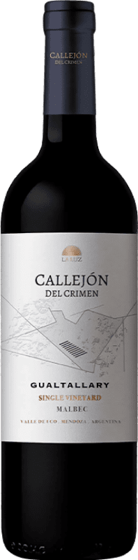 43,95 € Free Shipping | Red Wine Pagos de Valcerracín Callejón del Crimen Single Vineyard I.G. Gualtallary Uco Valley Argentina Malbec 75 cl