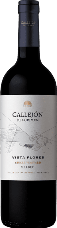 39,95 € Spedizione Gratuita | Vino Rosso Pagos de Valcerracín Callejón del Crimen Vista Flores Single Vineyard — Vigneto Unico I.G. Valle de Uco Uco Valley Argentina Malbec Bottiglia 75 cl