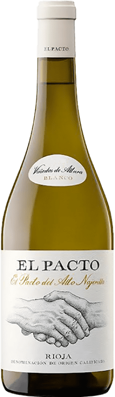 19,95 € Envio grátis | Vinho Branco Vintae El Pacto del Alto Najerilla D.O.Ca. Rioja La Rioja Espanha Garnacha — Grenache, Viura, Malvasia Garrafa 75 cl