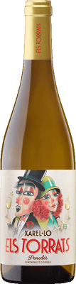 12,95 € Spedizione Gratuita | Vino bianco Vintae Els Torrats D.O. Penedès Catalogna Spagna Xarel·lo Bottiglia 75 cl