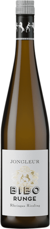 8,95 € Бесплатная доставка | Белое вино Bibo Runge Jongleur Q.b.A. Rheingau Rheingau Германия Riesling — Рислинг 75 cl