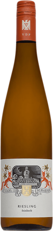 11,95 € Envoi gratuit | Vin blanc Karl Schaefer Demi-Sec Demi-Sucré V.D.P. Gutswein Pfälz Allemagne Riesling Bouteille 75 cl