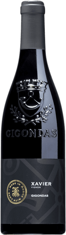 29,95 € Free Shipping | Red wine Xavier Vignon A.O.C. Gigondas France Grenache, Mourvèdre Bottle 75 cl