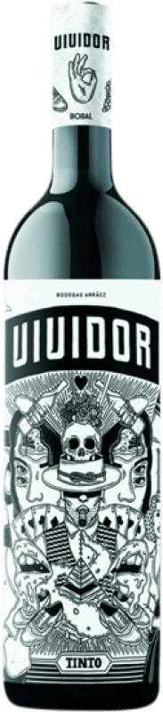 22,95 € Spedizione Gratuita | Vino rosso Antonio Arráez Vividor Tinto D.O. Utiel-Requena Spagna Grenache, Bobal Bottiglia Magnum 1,5 L