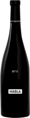 28,95 € Spedizione Gratuita | Vino Rosso Habla Nº 11 I.G.P. Vino de la Tierra de Extremadura Estremadura Spagna Tempranillo, Cabernet Sauvignon, Petit Verdot 75 cl