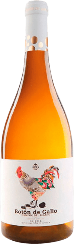 17,95 € Kostenloser Versand | Weißwein Dominio del Blanco D.O. Rueda Kastilien und León Spanien Verdejo Magnum-Flasche 1,5 L