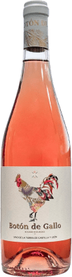 7,95 € 免费送货 | 玫瑰酒 Dominio del Blanco Botón de Gallo Rosado Ecológico I.G.P. Vino de la Tierra de Castilla y León 卡斯蒂利亚莱昂 西班牙 Tempranillo, Verdejo 瓶子 75 cl