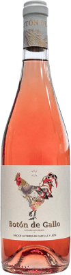 9,95 € Envío gratis | Vino Rosado Dominio del Blanco Botón de Gallo I.G.P. Vino de la Tierra de Castilla y León Castilla y León España Tempranillo, Verdejo Eco — Ecológico 75 cl