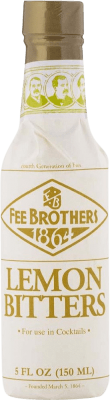 24,95 € Envoi gratuit | Schnaps Fee Brothers Bitter Lemon États Unis Petite Bouteille 15 cl