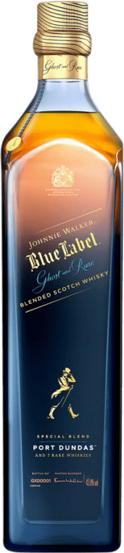 378,95 € 免费送货 | 威士忌混合 Johnnie Walker Blue Label Ghost & Rare Pittyvaich 英国 瓶子 70 cl