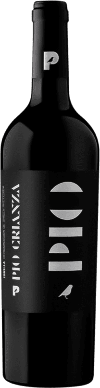 7,95 € Spedizione Gratuita | Vino Rosso Crianza — Invecchiato in Botte D.O. Jumilla Regione di Murcia Spagna Syrah, Cabernet Sauvignon, Monastrell, Petit Verdot Bottiglia 75 cl