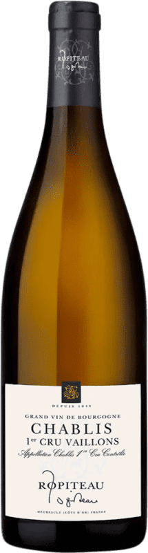 45,95 € 免费送货 | 白酒 Ropiteau Frères A.O.C. Chablis 法国 Chardonnay 瓶子 75 cl