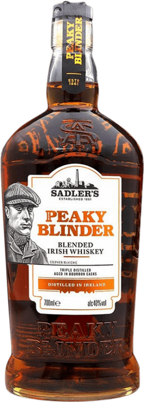 33,95 € Envio grátis | Whisky Blended Sadler's Reino Unido Garrafa Quadril 70 cl