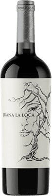 10,95 € 免费送货 | 红酒 6 Placeres Juana la Loca 橡木 D.O. Jumilla Levante 西班牙 瓶子 75 cl