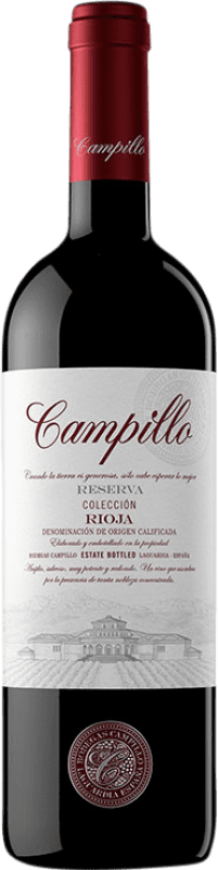 878,95 € Бесплатная доставка | Красное вино Campillo Резерв D.O.Ca. Rioja Ла-Риоха Испания Бутылка Nabucodonosor 15 L