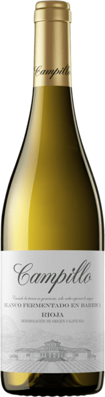 24,95 € 免费送货 | 白酒 Campillo Blanc 预订 D.O.Ca. Rioja 拉里奥哈 西班牙 瓶子 75 cl