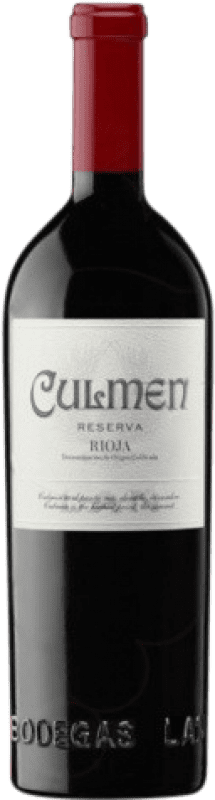 103,95 € Бесплатная доставка | Красное вино Lan Culmen Резерв D.O.Ca. Rioja Ла-Риоха Испания Tempranillo, Graciano бутылка Магнум 1,5 L