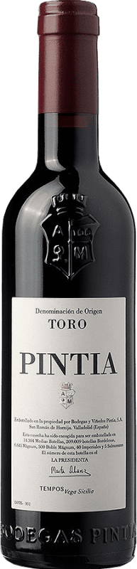 49,95 € Envoi gratuit | Vin Rouge Pintia D.O. Toro Castille et Leon Espagne Demi-Bouteille 37 cl