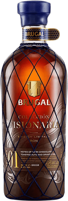 119,95 € 免费送货 | 朗姆酒 Brugal Colección Visionaria 多明尼加共和国 瓶子 70 cl