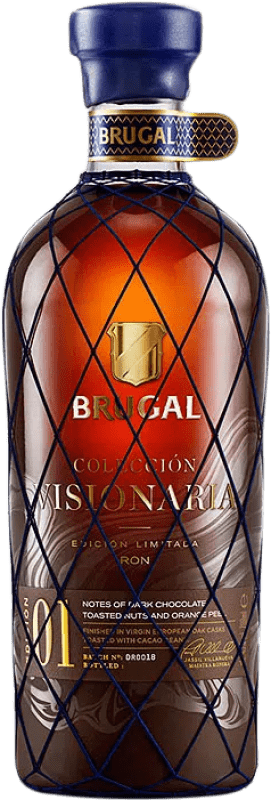 115,95 € Spedizione Gratuita | Rum Brugal Colección Visionaria Repubblica Dominicana Bottiglia 70 cl