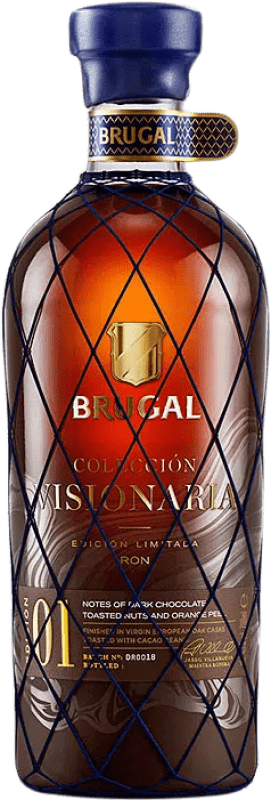 125,95 € Kostenloser Versand | Rum Brugal Colección Visionaria 01 Dominikanische Republik Flasche 70 cl