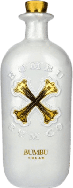 39,95 € Envío gratis | Crema de Licor Bumbu Cream Barbados Botella 70 cl
