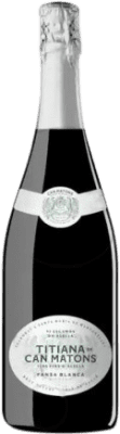 Can Matons Titiana Pansa Blanca Brut Natur Reserve 75 cl