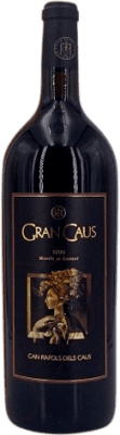 249,95 € Spedizione Gratuita | Vino rosso Can Ràfols Gran Caus Negre D.O. Penedès Catalogna Spagna Bottiglia Jéroboam-Doppio Magnum 3 L
