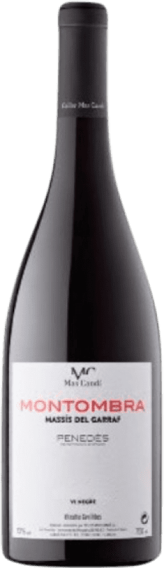 58,95 € Free Shipping | Red wine Can Ràfols Montombra Negre Aged Catalonia Spain Bottle 75 cl