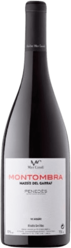 68,95 € Kostenloser Versand | Rotwein Can Ràfols Montombra Negre Alterung Katalonien Spanien Flasche 75 cl